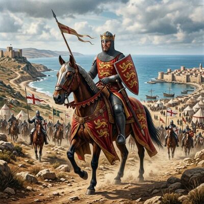Dalla vita di Riccardo Cuor di Leone - Riccardo Cuor di Leone: vita e storia del crociato