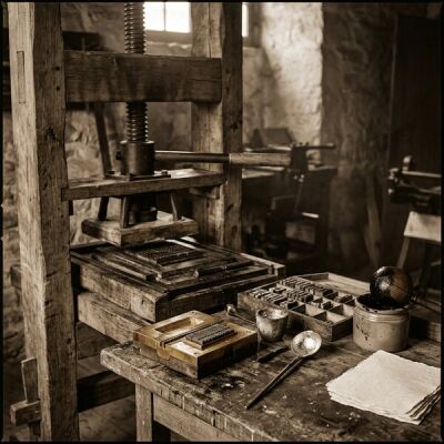 La stampa tipografica di Gutenberg: invenzione, tecnologia e impatto - La stampa medievale dei libri: l’invenzione e la tecnologia di Gutenberg