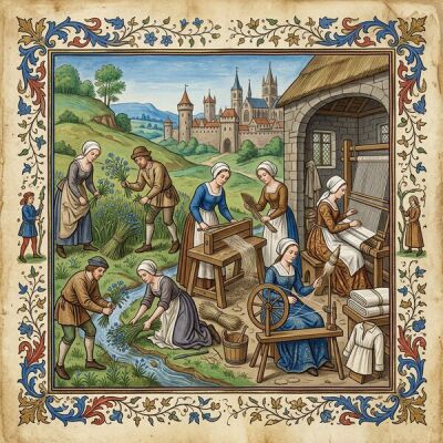 Il lino in estate: cura, comfort e pulizia degli abiti storici - Lino in estate: cura e comfort degli abiti storici