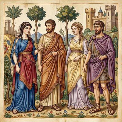 L’abbigliamento nell’antica Grecia: chitone, peplo e himation - Abiti dell’antichità: spiegazione di chitone, peplo e himation