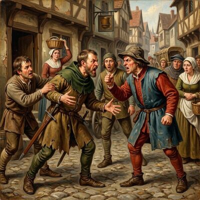 Ecco come ci si insultava nel Medioevo: gli insulti più pesanti dell’epoca - Parolacce del Medioevo: ecco come si imprecava un tempo