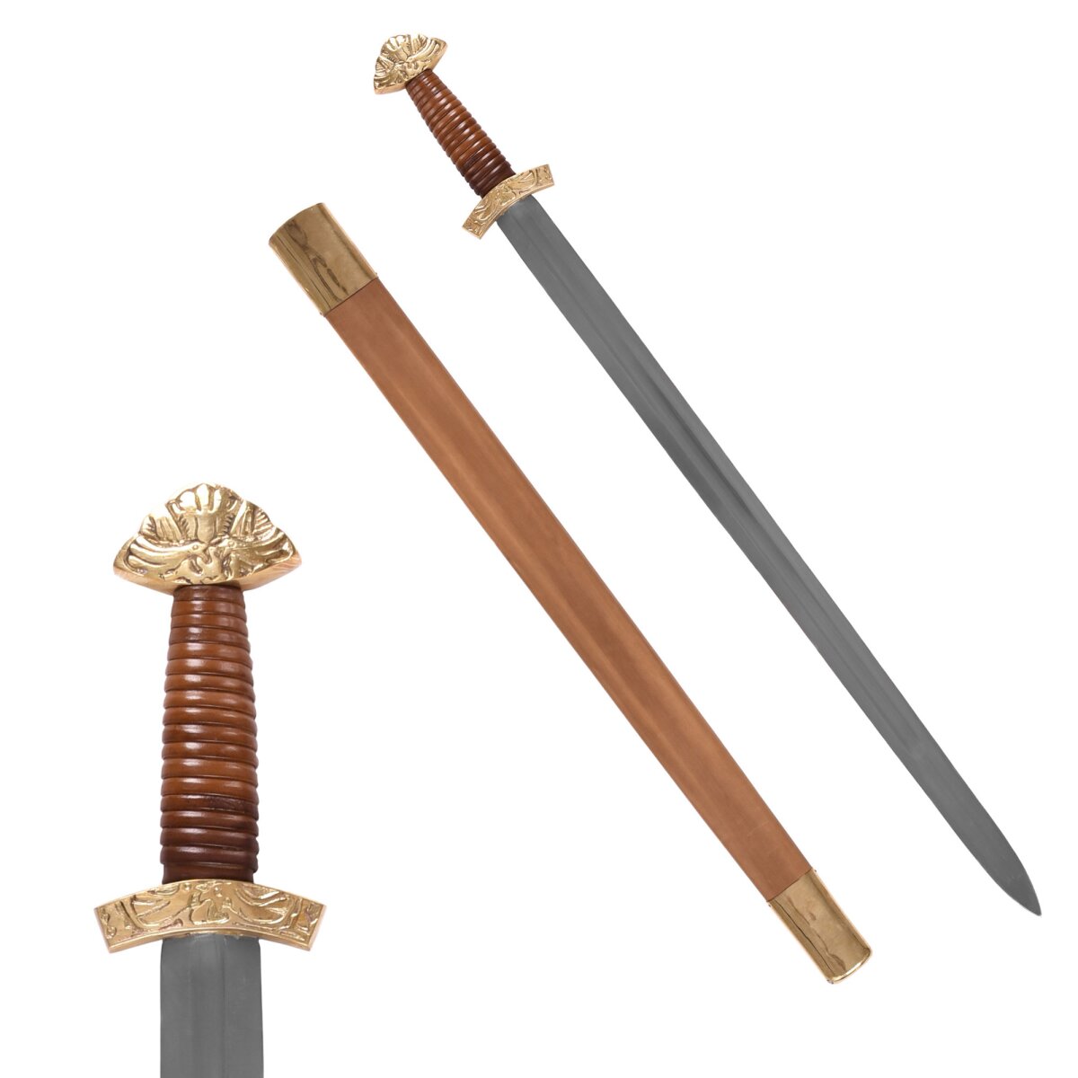 Viking Longsword with scabbard