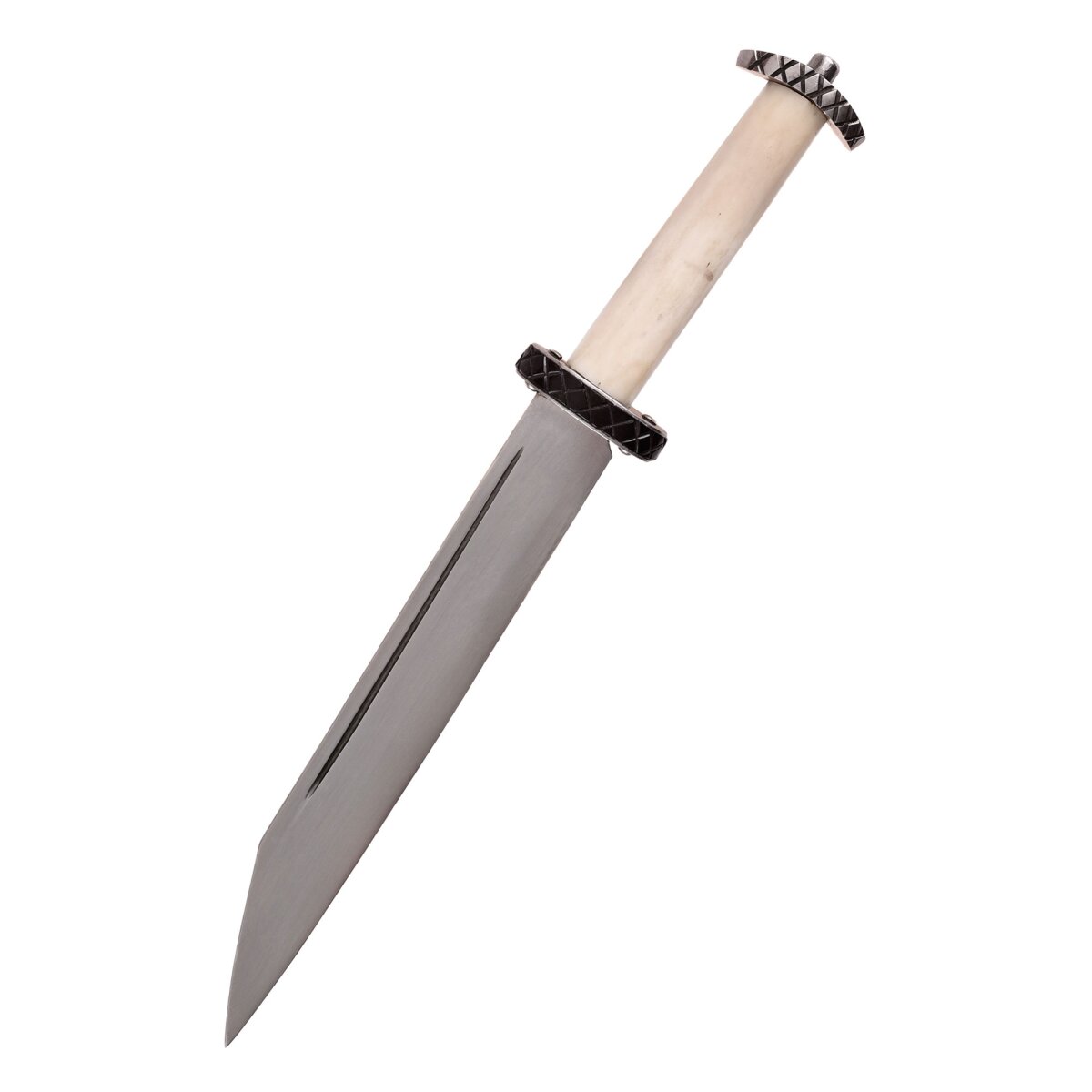 Short Seax with Bone handle and leather sheath