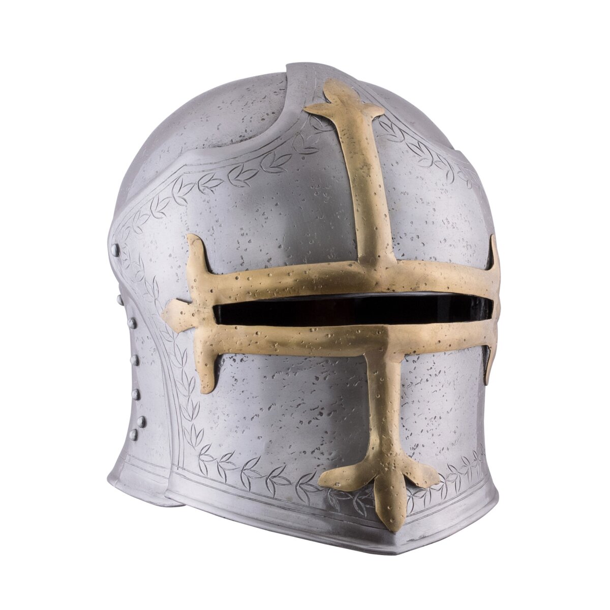 Archers Visored Sallet 15. century, 1.6 mm Steel