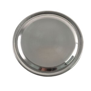 Sottobicchiere in acciaio inox 12 cm