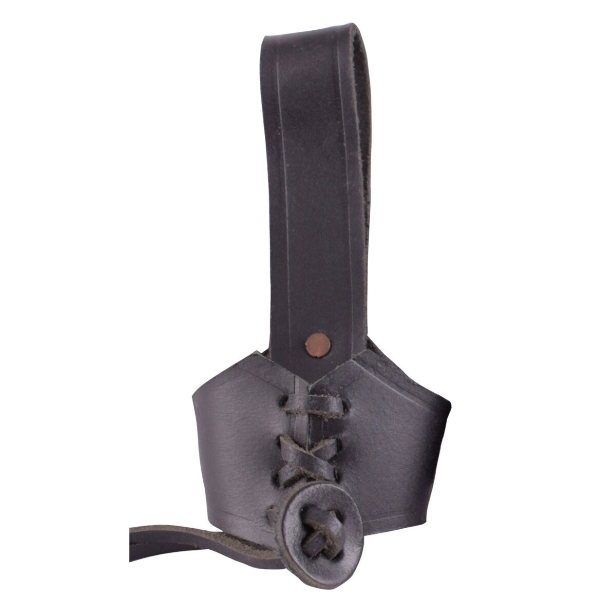 Porte-cornets de ceinture en cuir pour cornets 0,2l et...