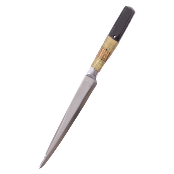 Coltello da tavola medievale con fodero