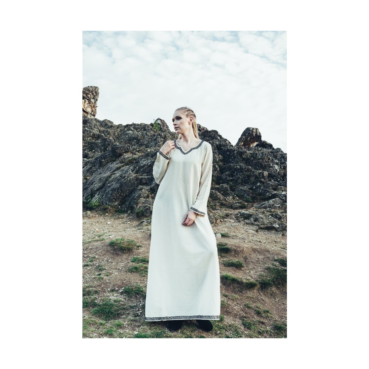 Robe viking "Brigida", nature