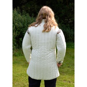 Gambeson, tunica, bianco