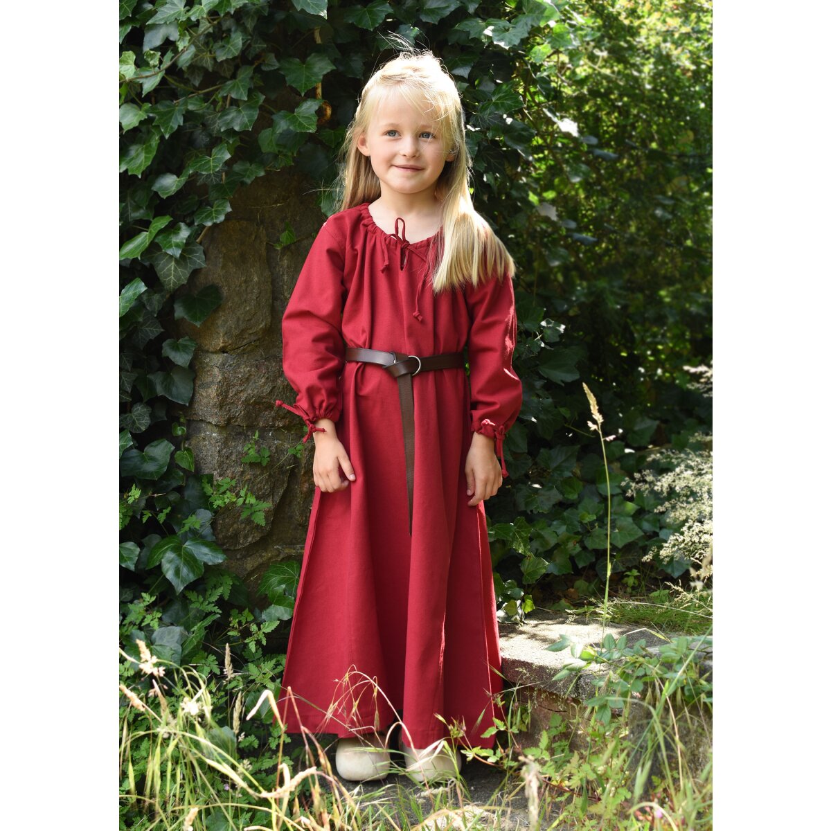 Robe médiévale pour enfants, sous-robe Ana,...