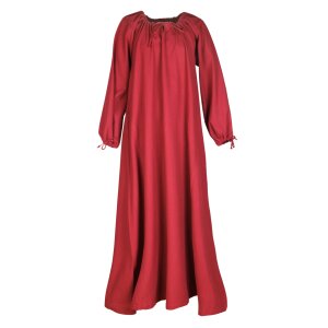 Abito medievale, sottoveste Ana, rosso