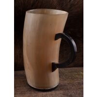 Tazza per bere / boccale per birra in corno