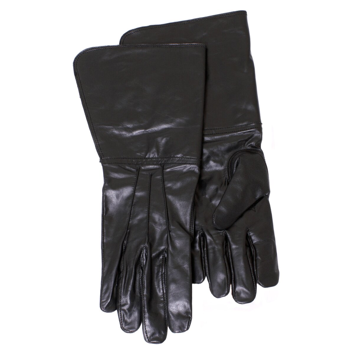 Gants à manchettes, noir