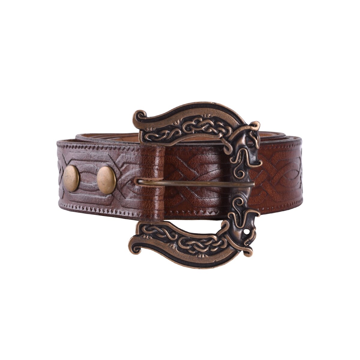 Ceinture celtique en cuir, 170 cm