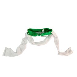 Fascia da damigella d’onore in velluto verde