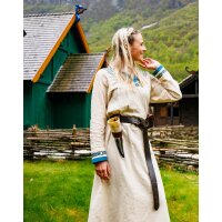 Abito vichingo "Lagertha" natura/blu S