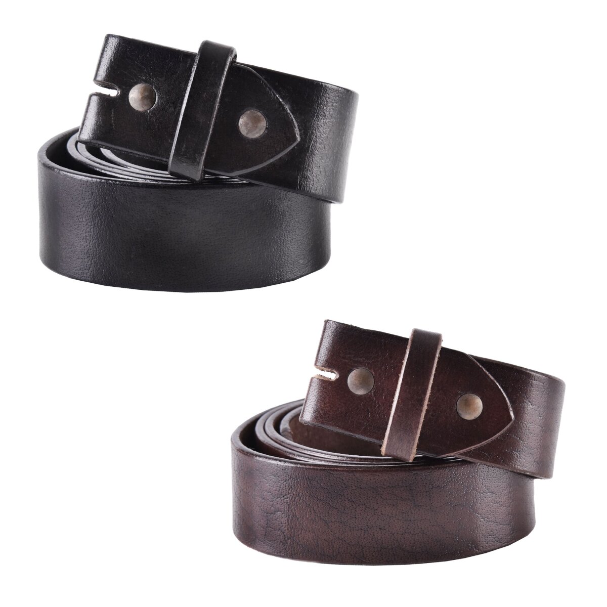 Leather belt blank, various colors