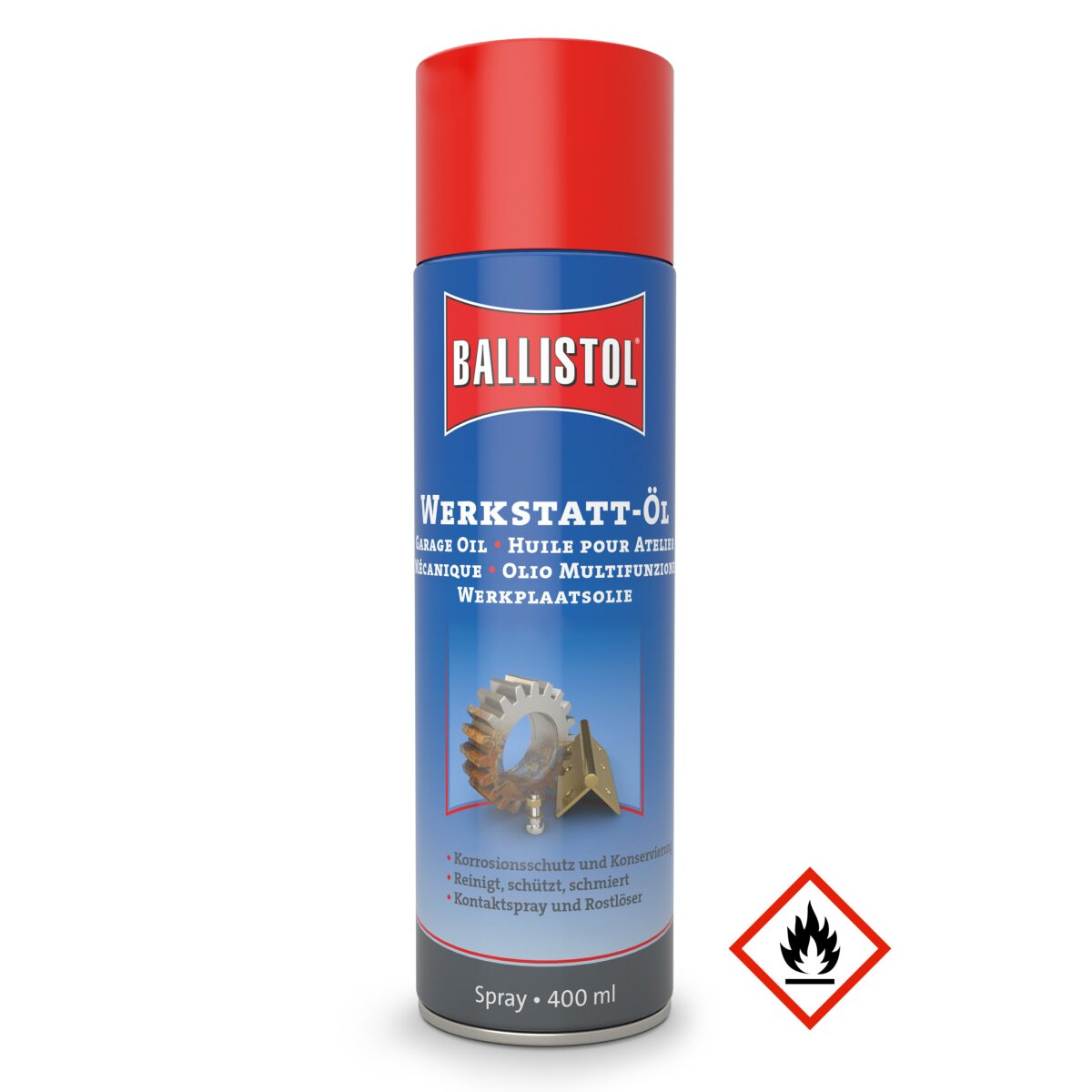 Ballistol Werkstatt-Öl USTA Spray, 400 ml