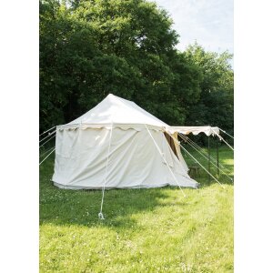 Tenda da cavaliere borgogna, 3 x 5 m, 425 g/m²