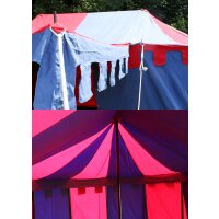 Tenda da cavaliere borgogna, 3 x 5 m, 425 g/m²