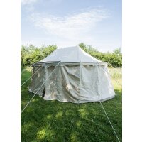 Tenda da cavaliere borgogna, 3 x 5 m, 425 g/m²