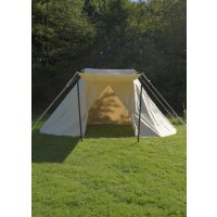 Sachsenzelt Jorvik, 3 x 5 m, 340 g/m², colore naturale