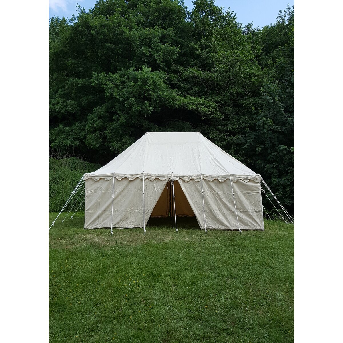 Knight tent Markward, 5 x 8 m, 425 gsm, natural