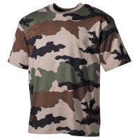 T-shirt outdoor, mezza manica, mimetica CCE, 170 g/m²,