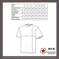 T-shirt outdoor, mezza manica, mimetica CCE, 170 g/m²,