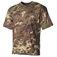 T-shirt outdoor Flecktarn a mezze maniche vegetato 170 g/m²,