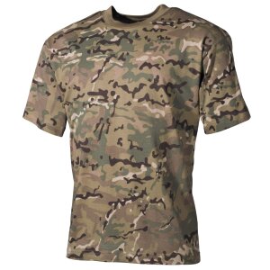 T-shirt outdoor, mezza manica, operation-camo, 170 g/m²,