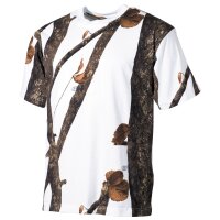 T-shirt outdoor, mezza manica, hunter-snow, 170 g/m²,