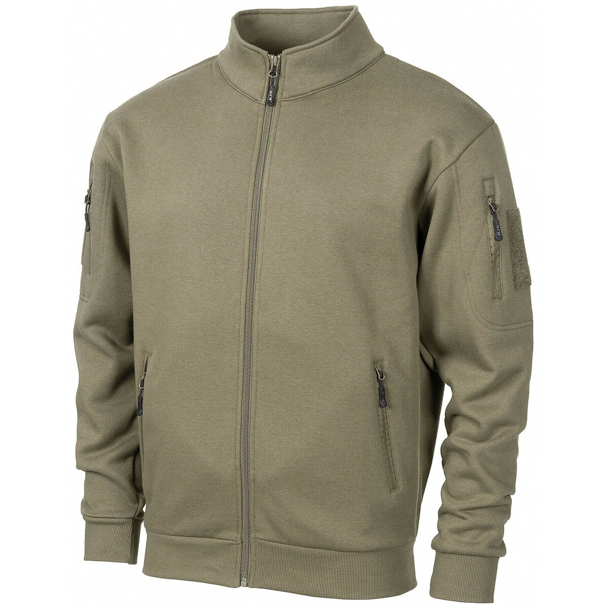 veste sweat, "Tactical", kaki