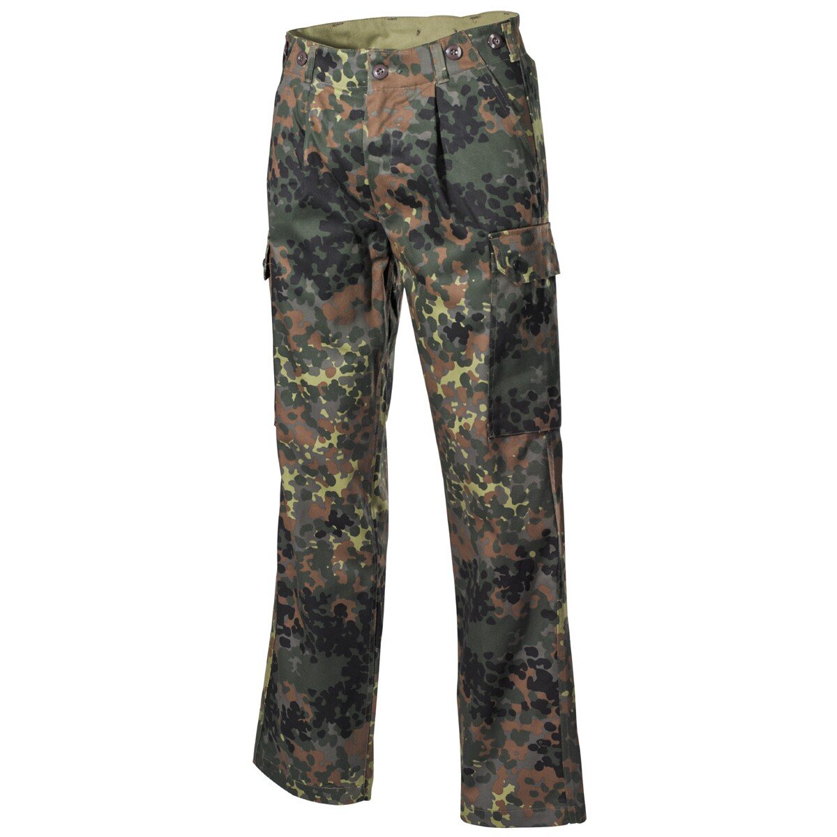 Pantaloni Bundeswehr mimetici 5 colori, secondo la TL...