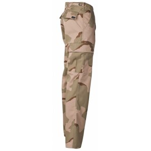 Pantaloni da combattimento USA, BDU, 3 colori deserto