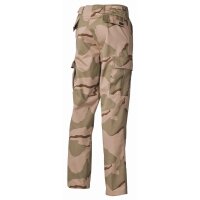 Pantaloni da combattimento USA, BDU, 3 colori deserto