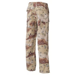 Pantaloni da combattimento USA, BDU, Rip Stop, 6 colori deserto