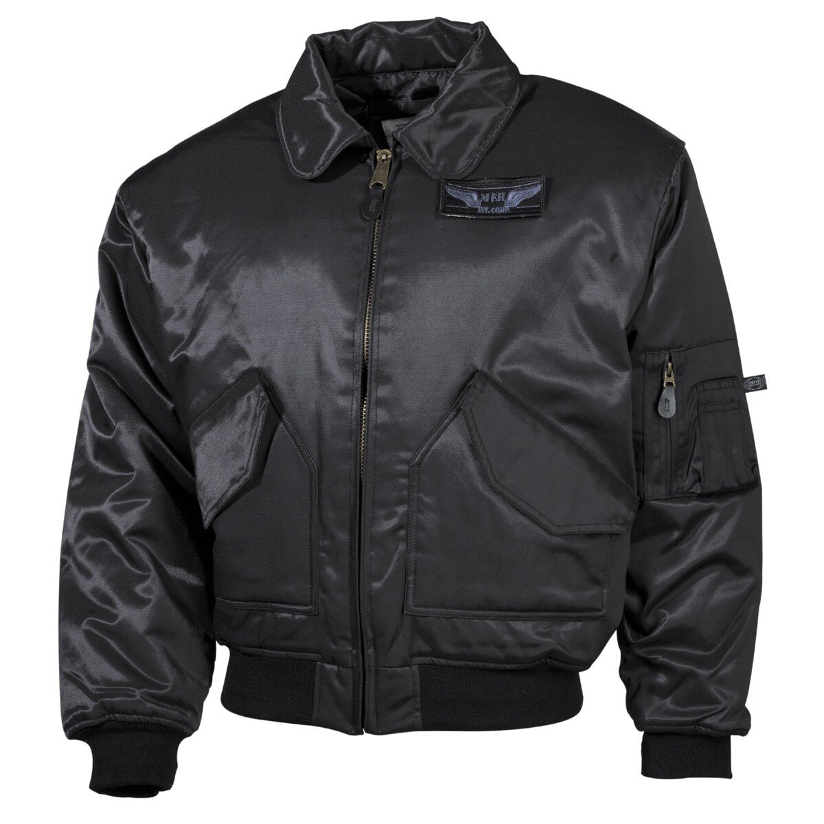 US CWU blouson de pilote, noir, version lourde