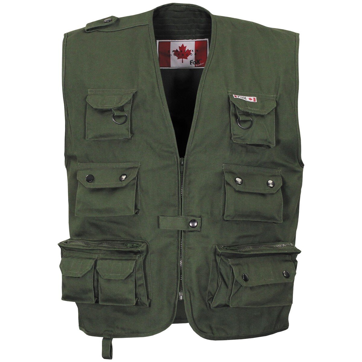 Outdoor Vest, OD green,  heavy version