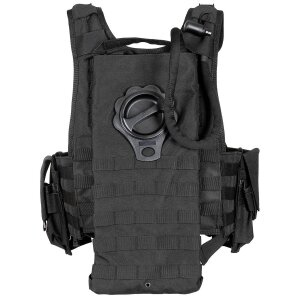 Gilet, "Ranger", varie tasche, nero