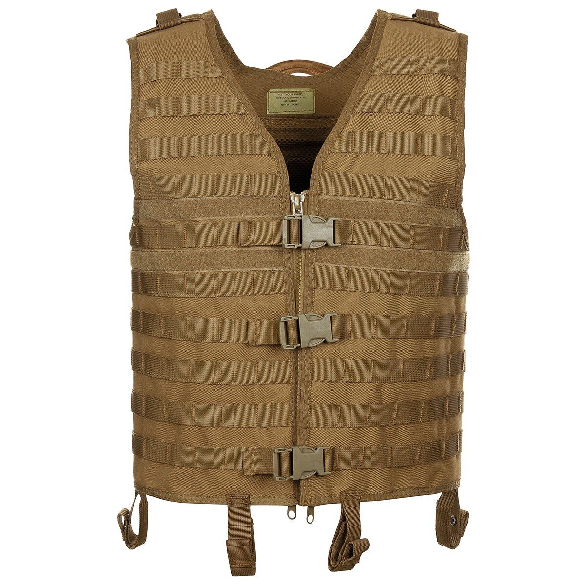 Vest, "MOLLE Light", coyote tan