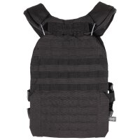 Gilet tattico, "Laser MOLLE", nero