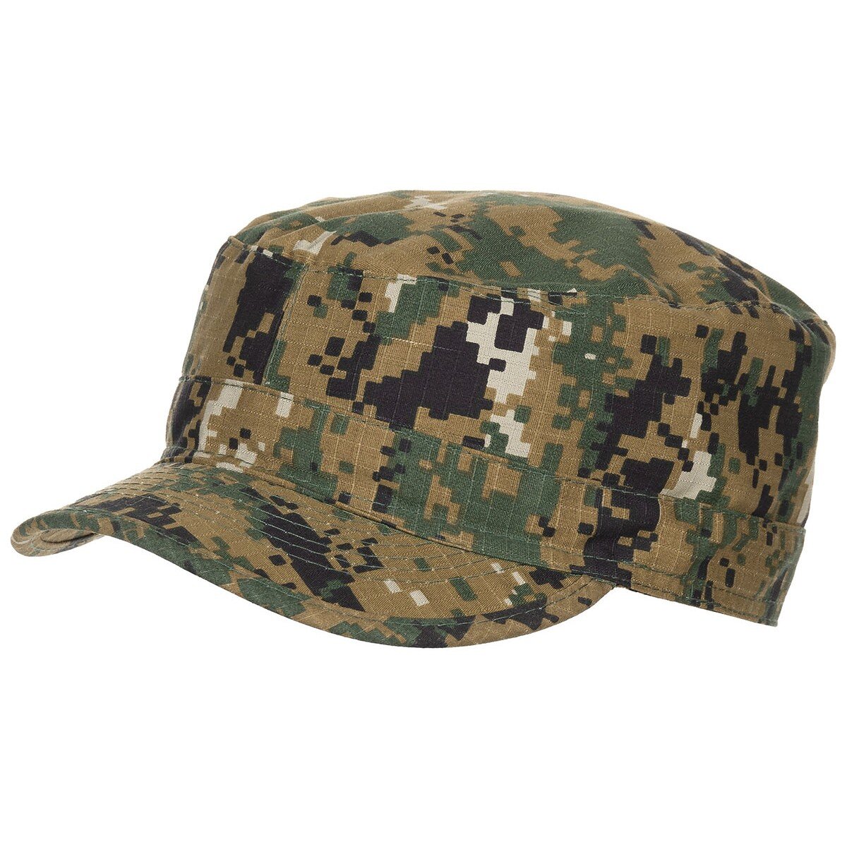 US BDU Field Cap, Rip Stop, digital woodland