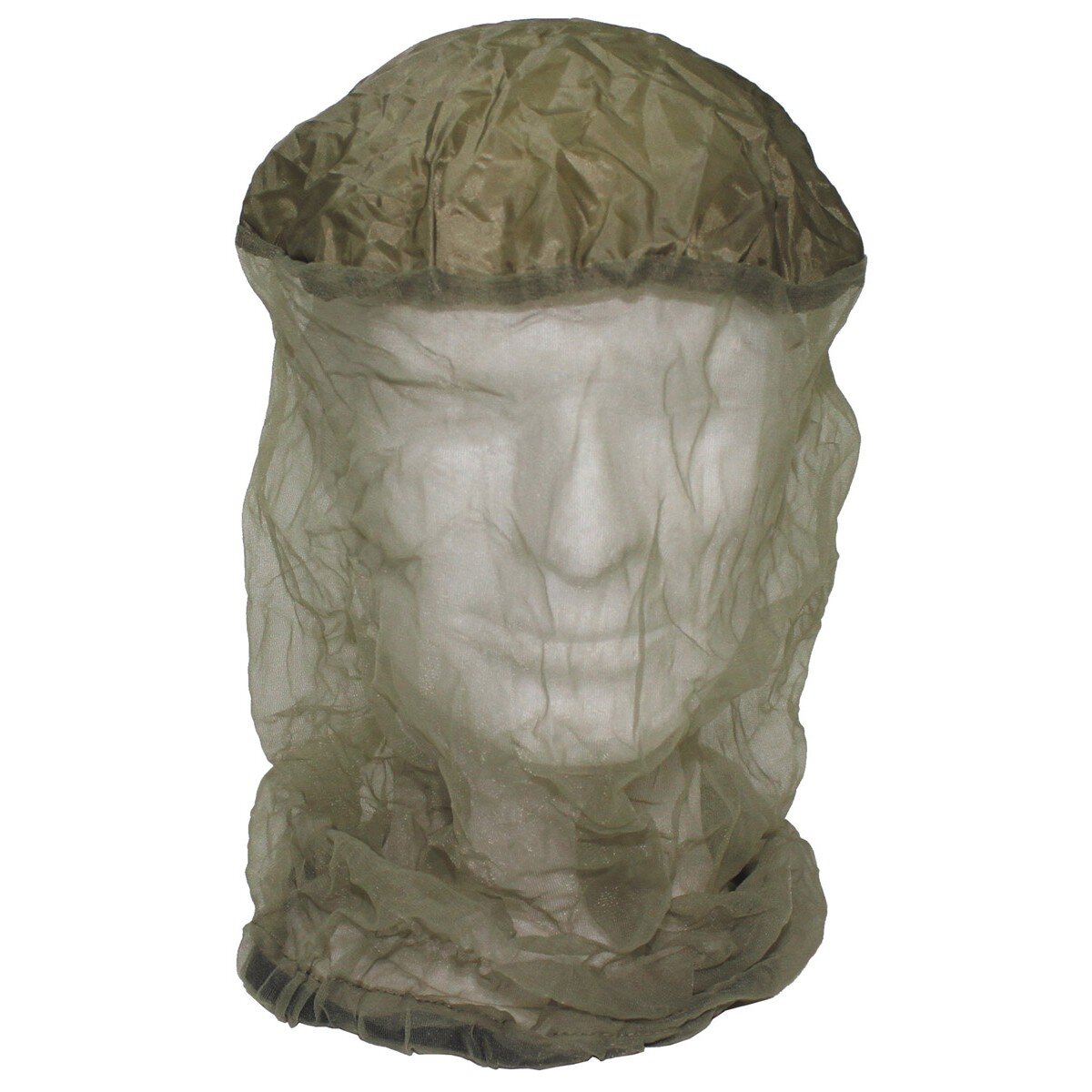 Mosquito Head Net, OD green, elastic band