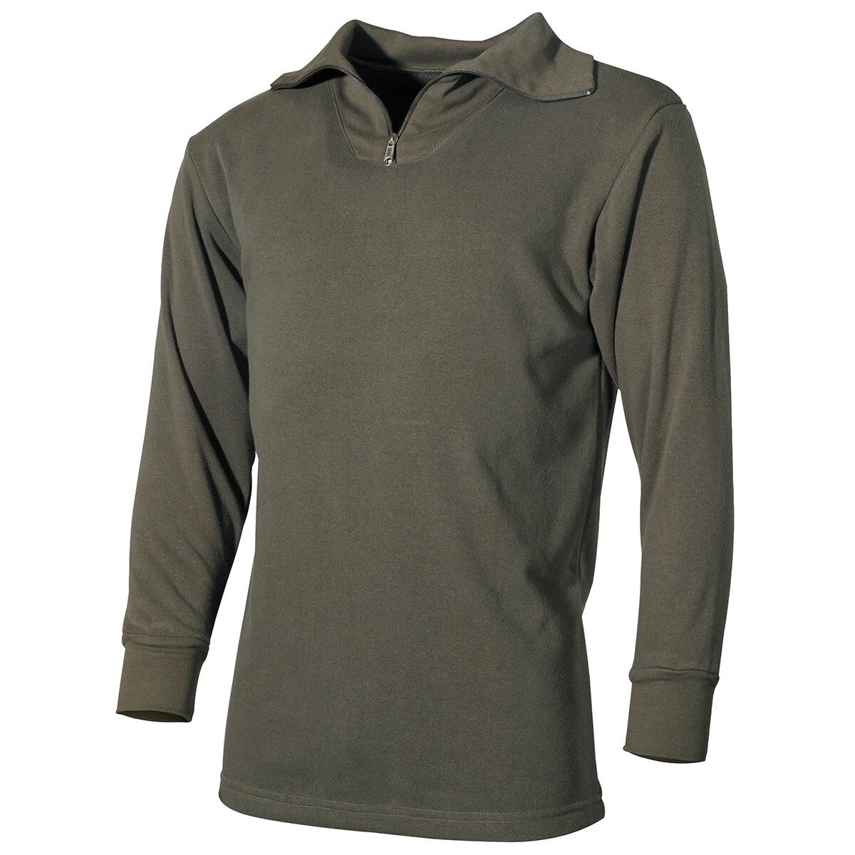 BW Plush Tricot Shirt, OD green