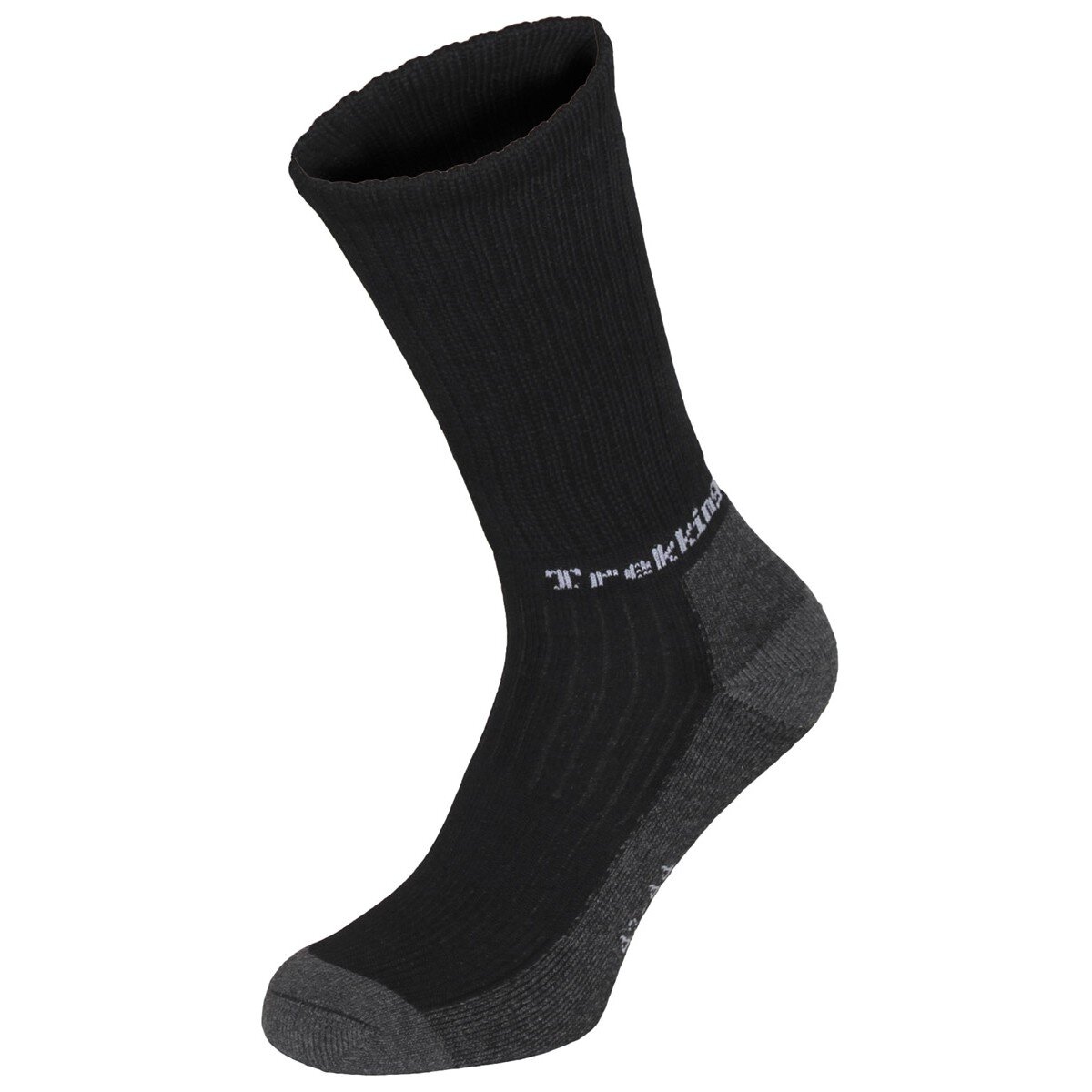 Trekkingsocken, "Lusen", schwarz, Frotteesohle