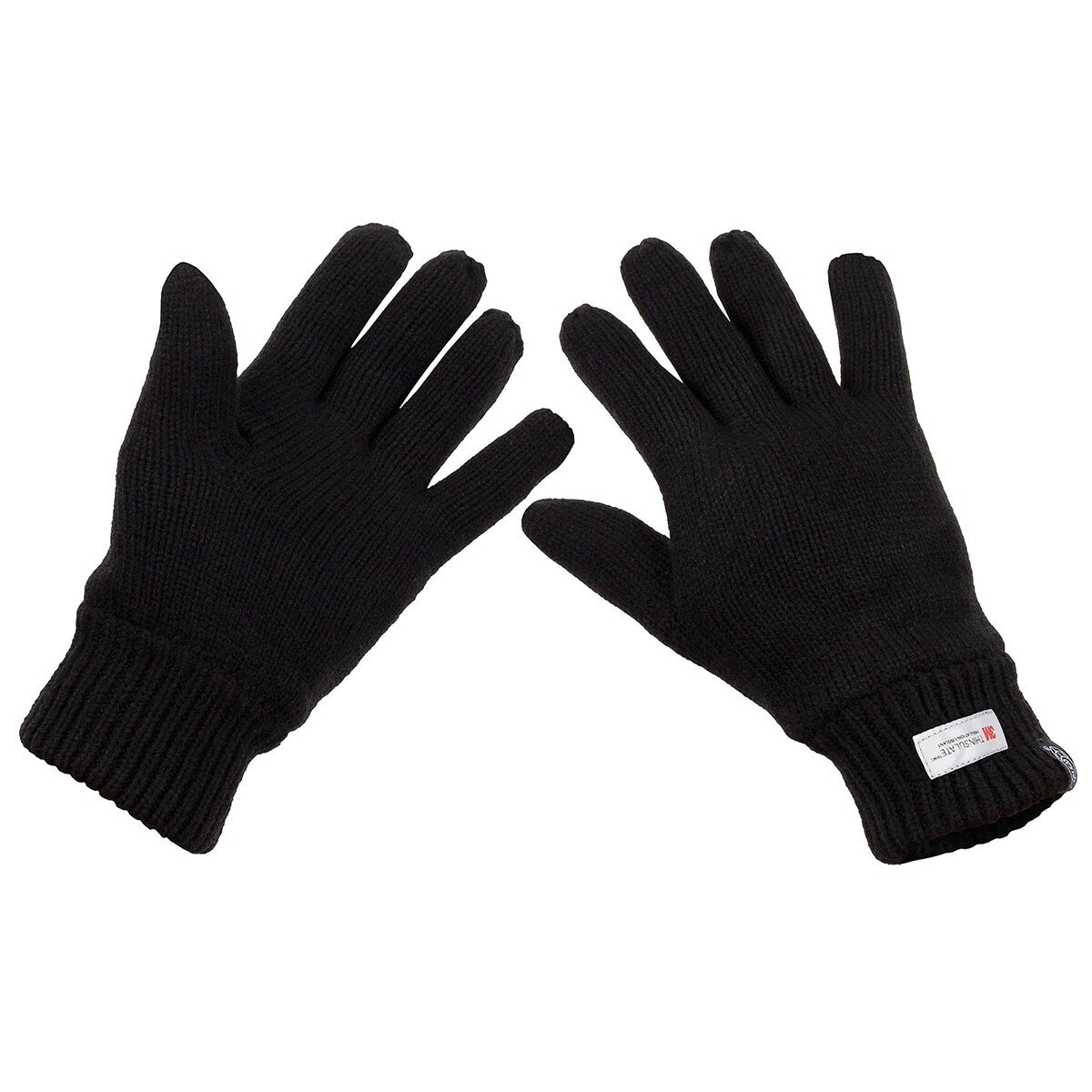 Gants tricotés, noir, 3M+ Thinsulate+ Insulation