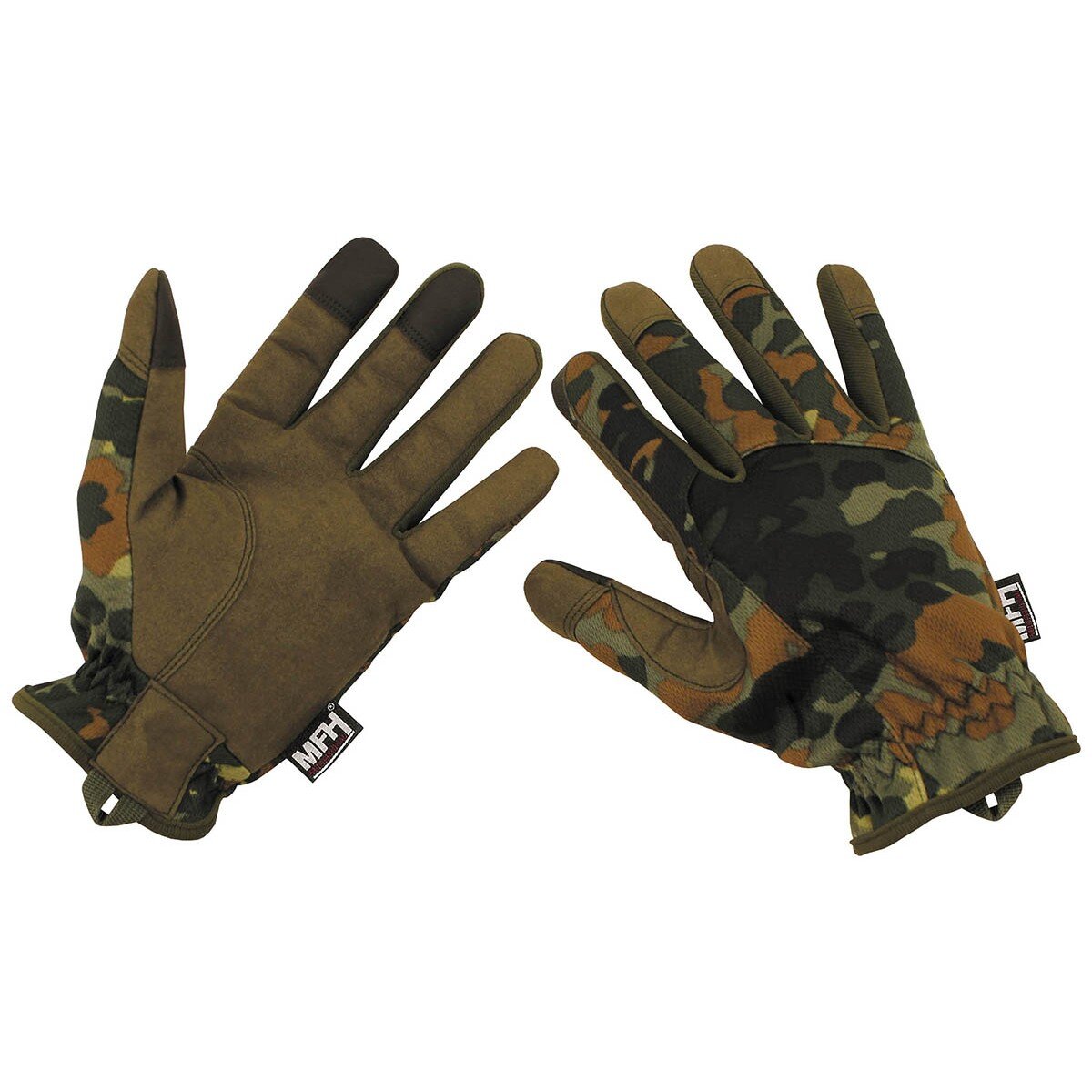 Gants Outdoor, camouflage, Lightweight