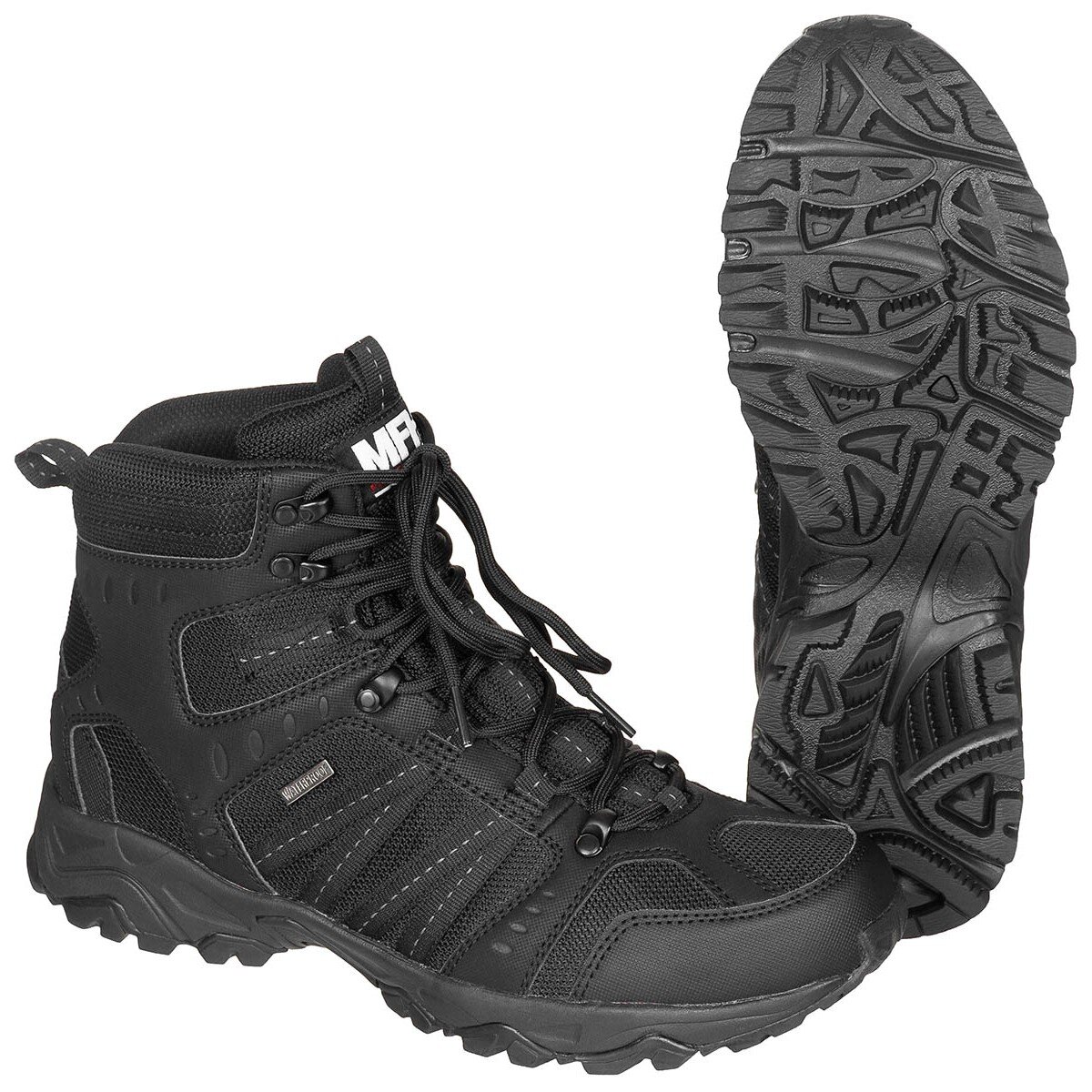 Trekkingstiefel schwarz Tactical