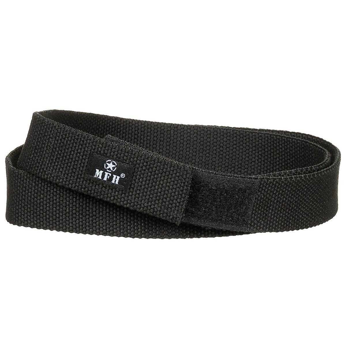 Ceinture, avec velcro, noir, environ 3,2 cm